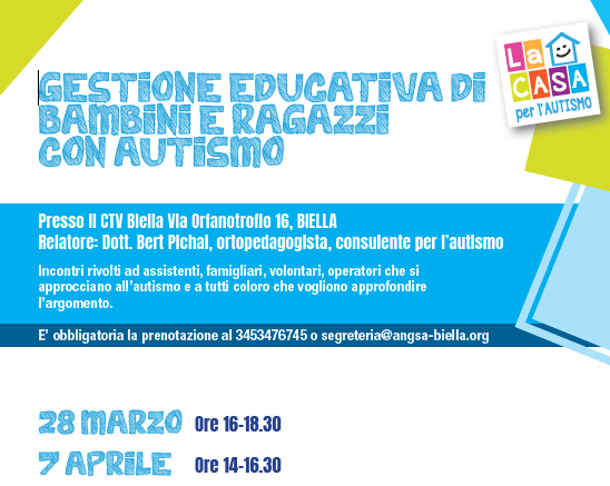 GESTIONE EDUCATIVA DI BAMBINI E RAGAZZI CON AUTISMO