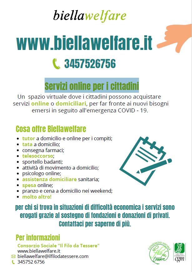 Biellawelfare: Servizi online per i cittadini